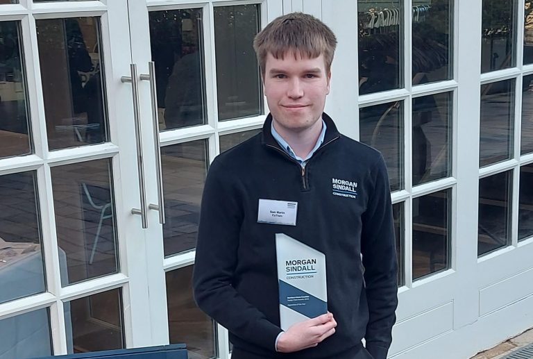 CoTrain apprentice Sam Martin, Morgan Sindall Apprentice of the Year 2025