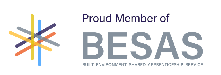 Proud member of BESAS, Built Environment Shared Apprenticeship Service